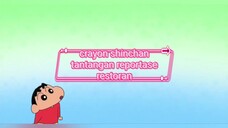 Tantangan reportase restoran crayon shinchan