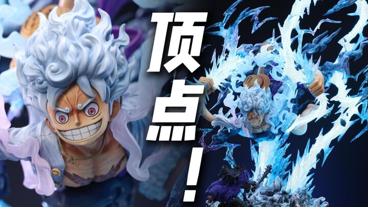 Vừa phát sáng lại còn phát ra âm thanh? Unbox bộ tượng bản quyền Luffy 5 cấp đầu tiên!