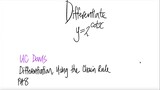 UC Davis: differentiate y=2^cot(x)