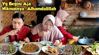 Mumuluk Isuk Isuk.. Sangu Haneut, Bala-Bala Haneut, Sambel Goang Dadakan, Asin Letik,Masakan Kampung