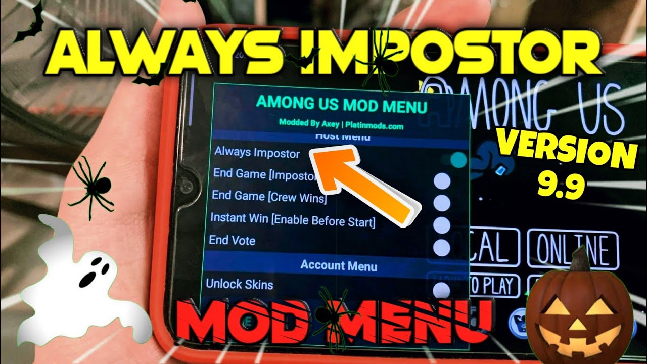 Among US, MOD MENU by Platinmods