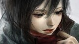 "Maafkan aku, aku mencintaimu sepanjang hidupku dengan mataku yang tidak peduli, Mikasa"