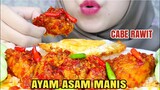 ASMR AYAM ASAM MANIS CABE RAWIT PEDAS  | ASMR INDONESIA