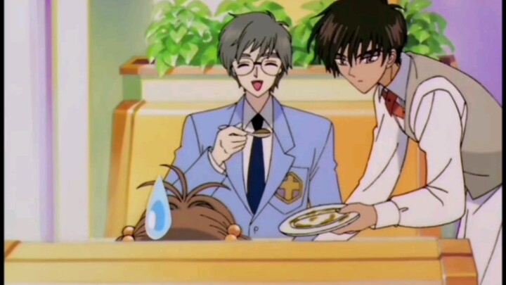 Touya: This guy eats three times as much as I do.