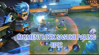 MOMENT LOCK SASUKE PALING EPIC