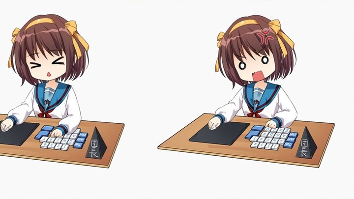 Let the leader live on your desktop! Haruhi Suzumiya's original desktop pet is released~