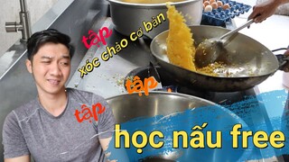 Học cách xóc chảo và hướng dẫn cách cầm dao cơ bản | Học Nấu Ăn Free cùng Anh Lee