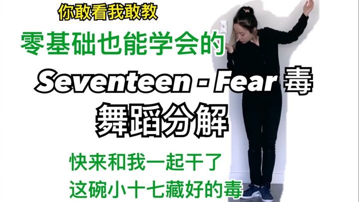 Seventeen - Fear毒 舞蹈分解