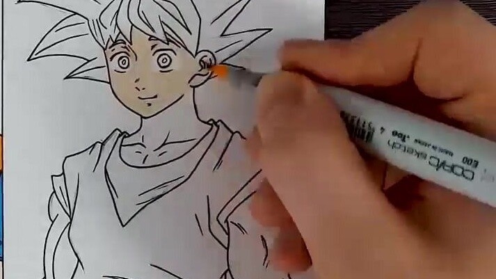 คุณสามารถวาด Goku แบบไหนโดยใช้อะนิเมะ 9 สไตล์? [ ดราก้อนบอล Z]