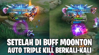 SETELAH DI BUFF MOONTON PHOVEUS JADI MAKIN OP - SKILL 1 NYA JADI  MAKIN SAKIT! MOBILE LEGENDS