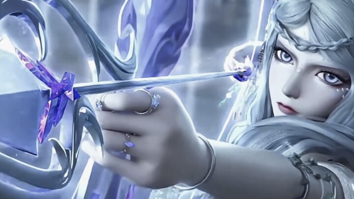 كم هي رائعة المرأة التي تلعب بالقوس والسهم؟ الأخت تشين، ما أقوى ذراعيك!