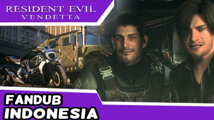 Leon di kasih Hadiah Auto nyengir 🤣 • Resident Evil Vendetta • Fandub Indonesia