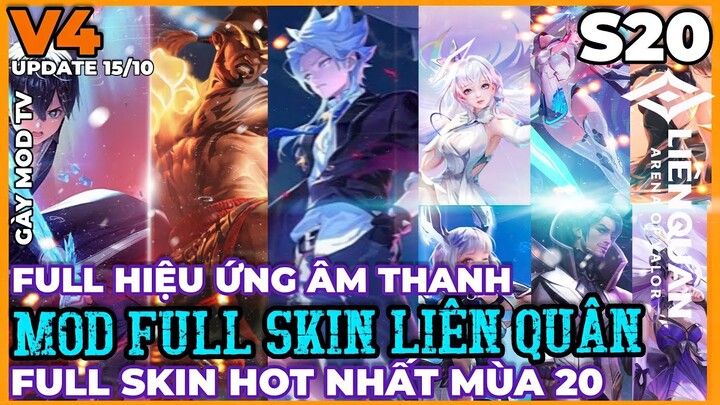 Hướng Dẫn MOD Full Skin Mùa 20•Mod Full Skin Hot Pick Mới Nhất Liên Quân