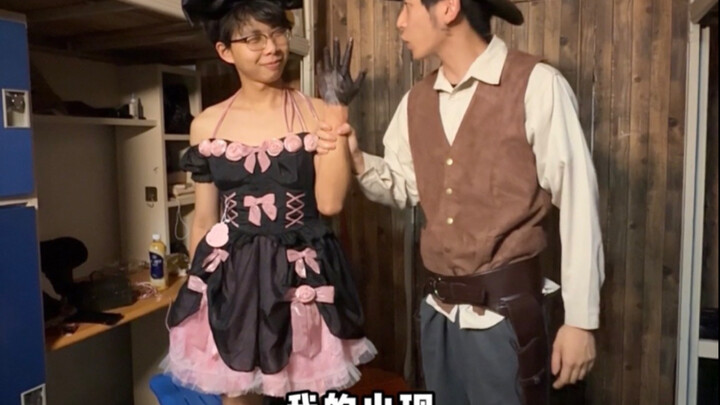 这位牛仔，你被逮捕了，罪名是…偷心盗贼