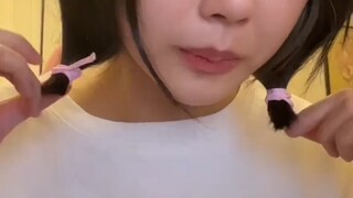 Beautiful any hairstyle looks good