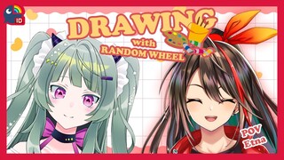 【Drawing w/random wheel】silaturahmi @KariSharl【NIJISANJI ID | Etna Crimson】