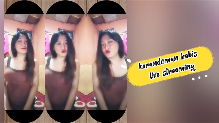 habis live streaming gabut mau ngapain, ya sudah goyang aja lah ya.