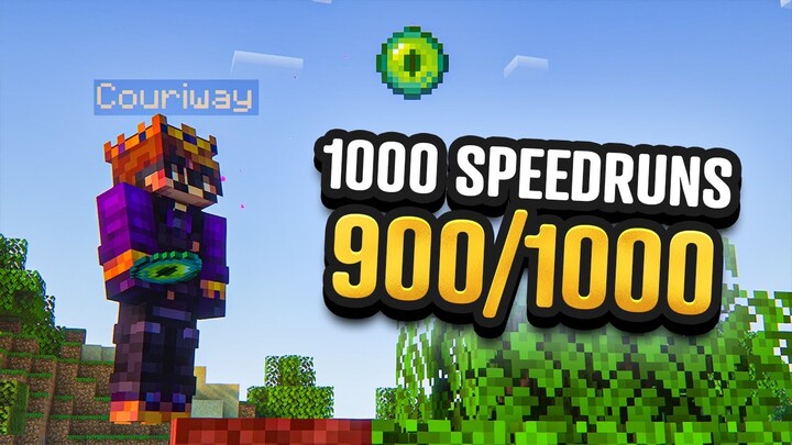 The End is Near! | 1,000 Minecraft Speedruns #58