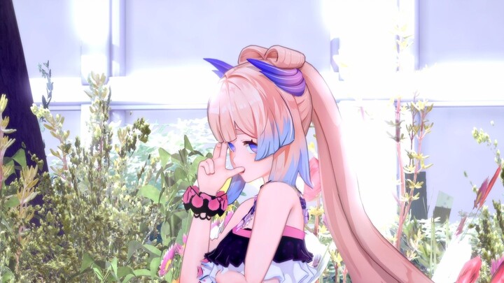 Genshin Impact MMD Coral Palace Heart Burn (Tại sao bạn lại ăn trộm quần áo của Padu ???)