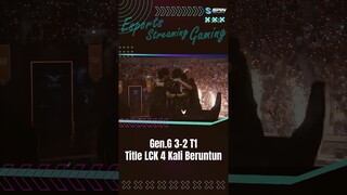 GenG Kalahkan T1 Untuk Memang Liga LCK Untuk 4 Kali Beruntun!