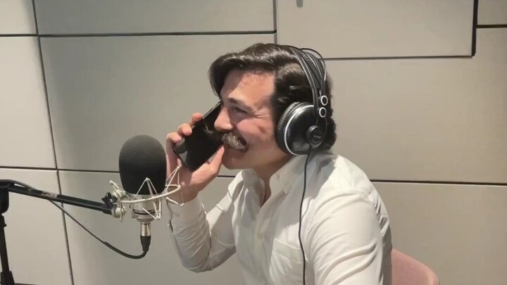 I did the voice acting myself!