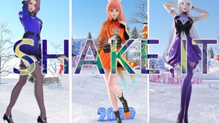 ❤️ 雪 山 齐 舞 生 热 shake it ❤️