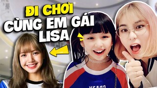 MisThy cầm 2tr dẫn em gái Lisa chơi hết trò chơi ở trung tâm thương mại