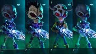 Destroy All Humans Remake - All Unlockable Skins Showcase