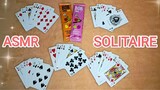 ASMR ✨I'LL RELAX YOU WITH CARDS _ SOLITAIRE ♣♥♠😴 (NO TALKING)