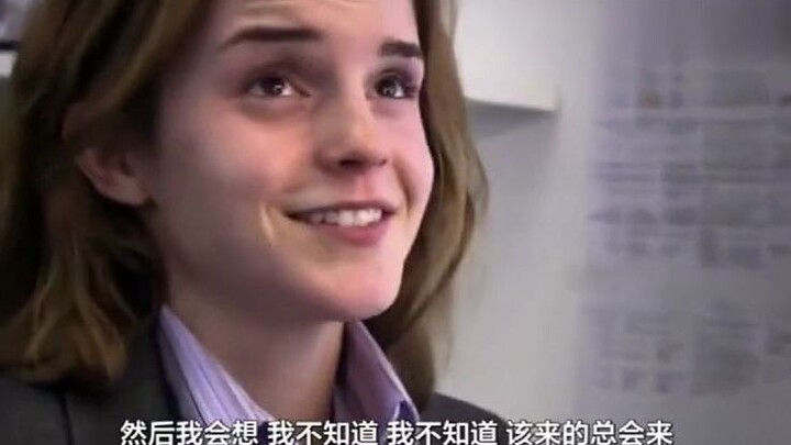 On the final day of filming, watching them wrap one by one—what must Hermione have been feeling?