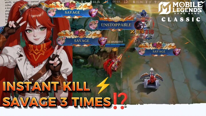 LAYLA SNOWBALL! 🥶 Haya Mati Sekejap, Berujung TRIPLE SAVAGE ⚔️ Dibawah 11 MENIT! ⏰