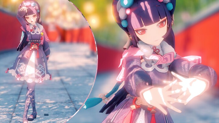 [Yun Jin MMD] *k horizontal dan vertikal, kait dan lipatan semuanya berubah, pena bergerak, naga,