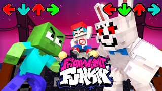 Monster School: Minecraft vs Vanny FNAF - FNF Challenge | Minecraft Animation