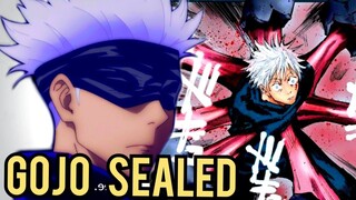 Satoru Gojo Sealed In Prison Realm Jujutsu Kaisen, Jujutsu Kaisen Satoru Gojo Sealed In Prison Realm