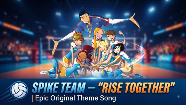 🏐 SPIKE TEAM — RISE TOGETHER | Epic Original Theme Song 🔥 | MSH Review House