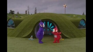 [Teletubbies Central Edition] Perbedaan tinggi badan yang paling lucu, Tintin dan Xiaobo menari tang