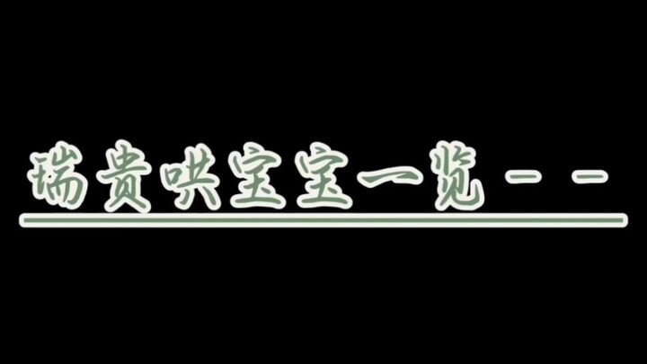 瑞贵真的有把葉葉当宝贝养的很好