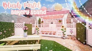 No Gamepass Hillside Blush Pastel Bakery Stand 16k Speedbuild and Tour - iTapixca Builds