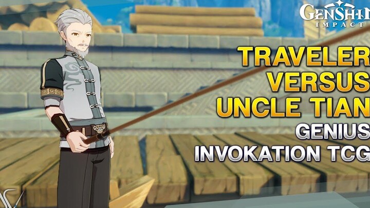 นักเดินทาง Vs ลุงเทียน - อัจฉริยะอัญเชิญ TCG เกนชิน อิมแพ็ค 33
