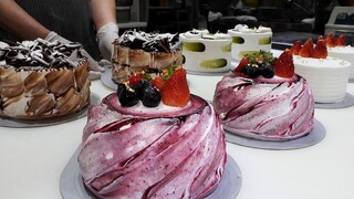 ทักษะที่น่าทึ่ง! Beautiful Cake Master / Cream Cake Master / เบเกอรี่ในเกาหลี