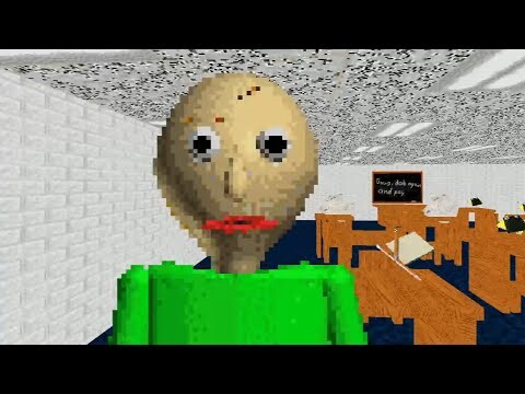 Không phải game kinh dị nhưng có JUMPSCARE | Baldi's Basics Classic