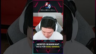 Nerfed Wanwan? GG EZ for Gosu General | Mobile Legends