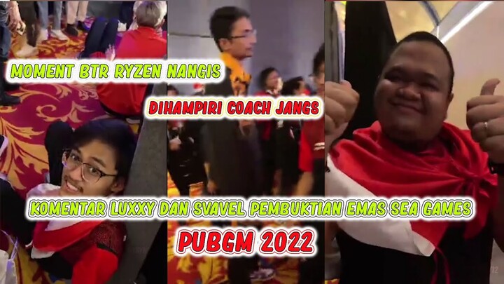 MOMENT INDONESIA JUARA TIMNAS PUBGM SEA GAMES CEREMONY GOLD MEDAL