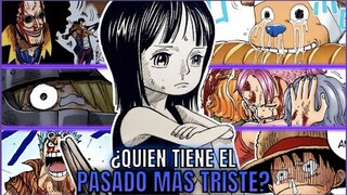 ¿Que MUGIWARA tiene el PASADO MAS TRISTE de todos? | One Piece 2023