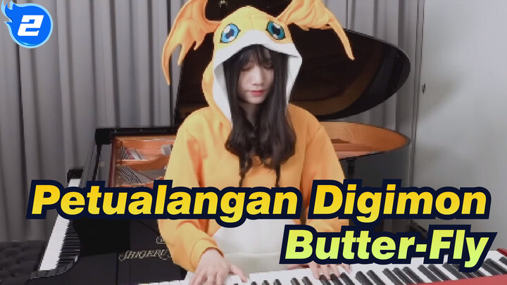 [Petualangan Digimon]OP [Butter-Fly] Piano Ru_2