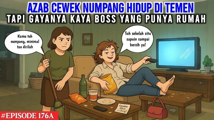 AZAB CEWEK NUMPANG HIDUP DI TEMEN! TAPI GAYANYA KAYA BOSS YANG PUNYA RUMAH  COCO