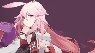 Demo Karakter "Genshin Impact" - "Yae Sakura: Dewi Miko"