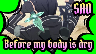 Sword Art Online|【Kirito Takes you enjoy SAO in 3 mins】Before my body is dry