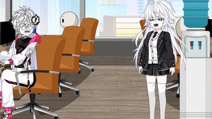 The cold president actually...