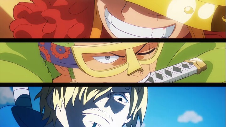 Luffy × Zoro × Sanji – Bộ ba trụ cột “cảnh cứu trận điển trai nổ trời”